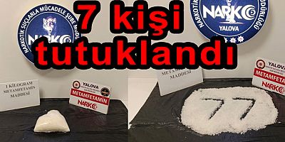 Yalova’da Uyuşturucu Operasyonunda 7 Kişi Tutuklandı
