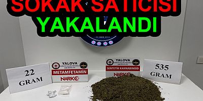 YALOVA DA UYUŞTURUCU SATICISI YAKALANDI 