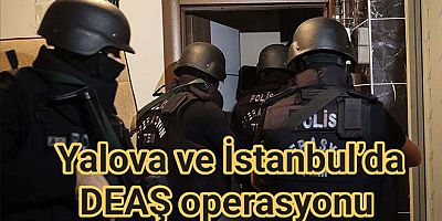 YALOVA’DAKİ DEAŞ OPERASYONUNDA 9 GÖZALTI