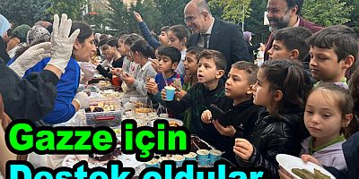 YALOVA’DAKİ OKULLARDAN GAZZE KERMESİ DÜZENLENDİ