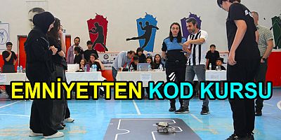 YALOVA EMNİYETİNDEN TEMEL ROBOTİK KODLAMA KURSU