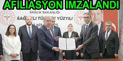 YALOVA HASTANESİ İÇİN AFİLİASYON İMZALANDI