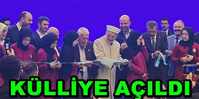 YALOVA İMAM HATİP KÜLLİYESİ TÖRENLE AÇILDI
