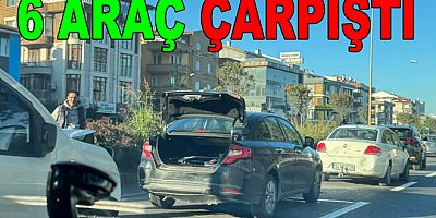 YALOVA İŞKUR ÖNÜNDE ZİNCİRLEME KAZA