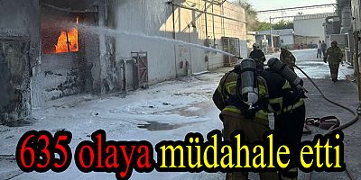YALOVA İTFAİYE 635 OLAYA MÜDAHALEDE ETTİ