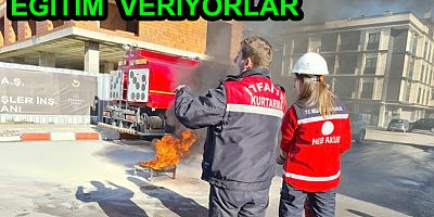 YALOVA İTFAİYESİ HERKESE EĞİTİM VERİYOR
