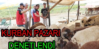 YALOVA KURBAN PAZARI DENETLENDİ