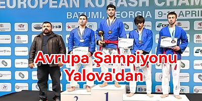 YALOVA'LI JUDOCU AVRUPA ŞAMPİYONU OLDU