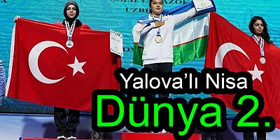 YALOVA LI NİSA CAMADAN DÜNYA 2. OLDU