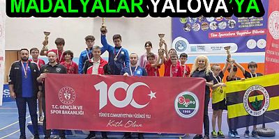 YALOVA’LI SPORCULAR MADALYA İLE DÖNDÜ