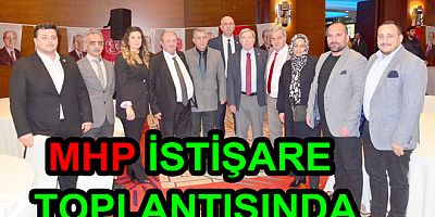 YALOVA MHP İSTİŞARE TOPLANTISINA KATILDI