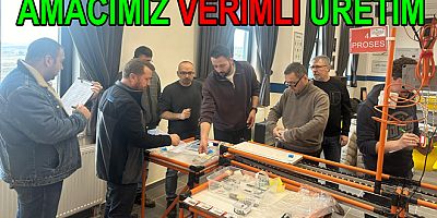 YALOVA OSB DE YALIN MODEL FABRİKA EĞİTİMLERİ TAM GAZ DEVAM EDİYOR