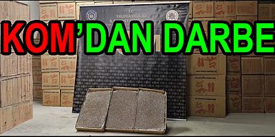 YALOVA POLİSİNDEN KAÇAKÇILARA DARBE 