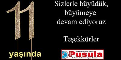 YALOVA PUSULA HABER 11 YAŞINDA