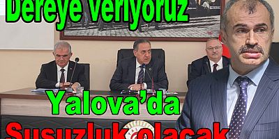 YALOVA SU ALARMINDA! BARAJ DOLU AMA TEHLİKE KAPIDA