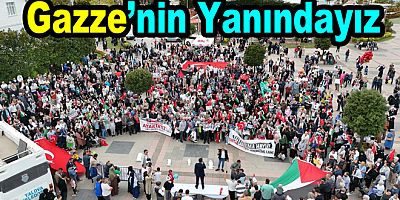 YALOVA TEK YÜREK OLDU GAZZE İÇİN DUA, FİLİSTİN İÇİN DİRENİŞ