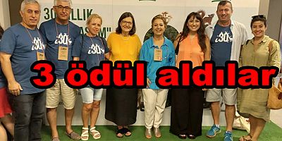 YALOVA TEMA 3 ÖDÜLLE DÖNDÜ
