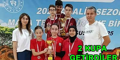 YALOVA’YA İKİ TÜRKİYE İKİNCİLİĞİ GETİRDİLER