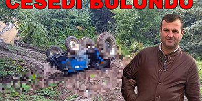 YALOVADA TRAKTÖRÜ DEVRİLDİ HAYATINI KAYBETTİ