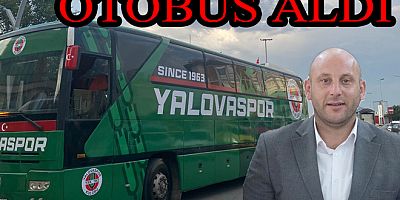 YALOVASPOR OTOBÜSÜNE KAVUŞTU