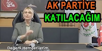 YASEMİN FAZLACA AK PARTİ’YE KATILACAĞINI AÇIKLADI