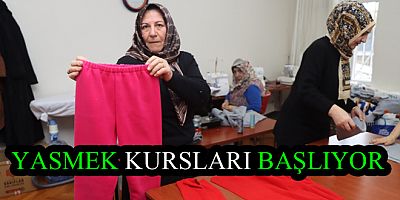 YASMEK KURSLARI İÇİN KAYITLAR BAŞLADI!