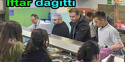 YATILI ÖĞRENCİLERLE İFTAR AÇILDI