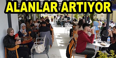 YAÜ DE SOYAL ALANLAR ARTIYOR