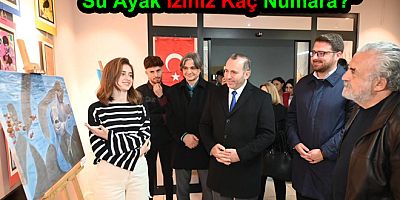 YAÜ ÖĞRENCİLERİ RESİM SERGİSİ AÇTI