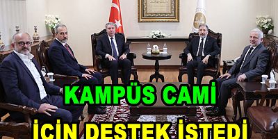 YAÜ REKTÖRÜNDEN BAŞKAN ARPAGUŞ’A ZİYARET