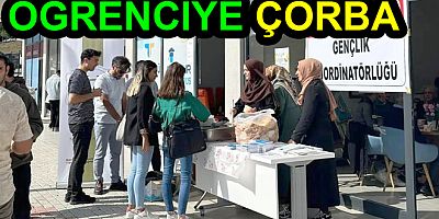 YAÜ’YE KAYIT YAPANA ÇORBA
