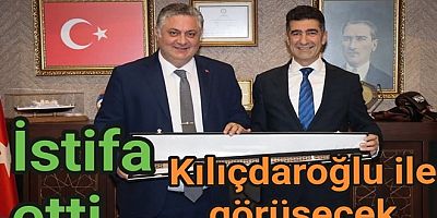 YENİ CHP İL BAŞKANI MESUT TUTUĞ BELEDİYEDEKİ GÖREVLERİNDEN İSTİFA ETTİ