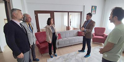 YENİ VALİ YARDIMCISI KURUMLARI İNCELİYOR