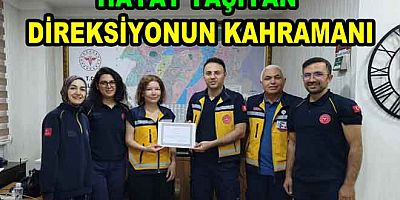 YILIN AMBULANS SÜRÜCÜSÜ ERCAN AKTAŞ SEÇİLDİ
