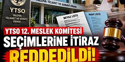 YTSO 12. MESLEK KOMİTESİ İTİRAZI REDDEDİLDİ
