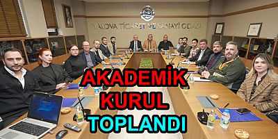 YTSO AKADEMİK KURUL İLK KEZ TOPLANDI