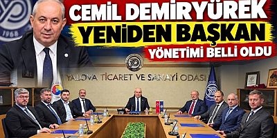 YTSO’DA CEMİL DEMİRYÜREK VE YENİ YÖNETİM BELLİ OLDU