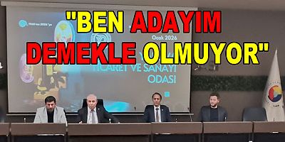 YTSO ve MİLLETVEKİLİ ADAYLIĞI İÇIN HENÜZ ERKEN