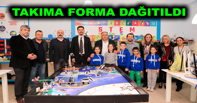 TAKIMA FORMA DAĞITILDI