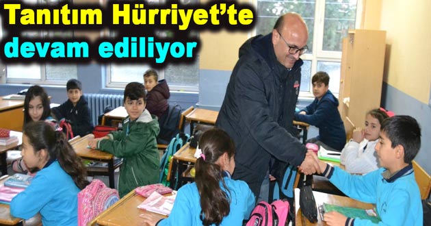 Tanıtım Hürriyet’te devam ediliyor