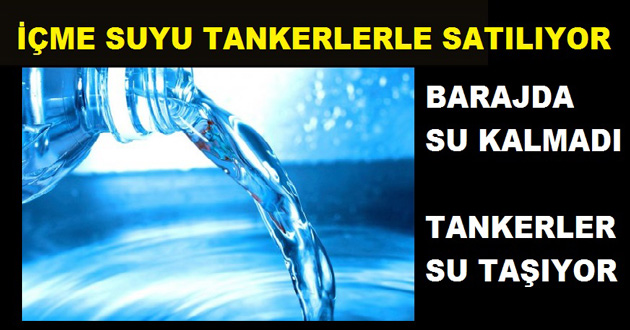 TANKERLERLE YALOVA'DAN SU SATILIYOR