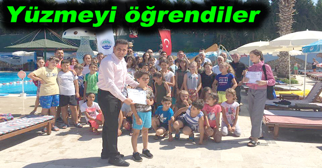 Taşköprü Belediyesinden Yüzme Kursu