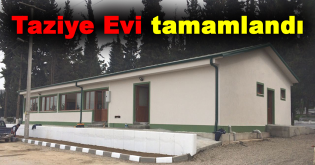Taziye Evi tamamlandı