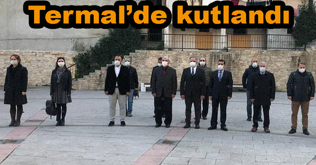 ​Termal’de Öğretmenler günü kutlandı