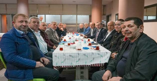 ​TERMİNAL ESNAFI İFTARDA BULUŞTU