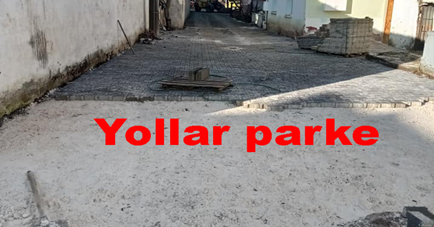Teşvikiye sokaklara parke