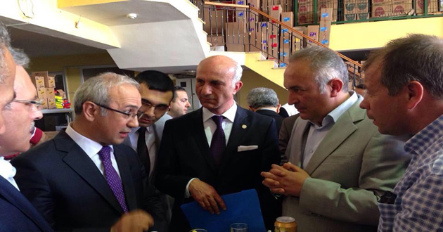 TOPTANTICILAR SORUNLARI BAKAN ELVAN'A ANLATTILAR