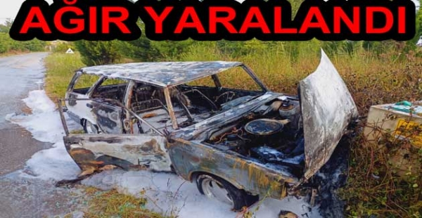TRAFOYA ÇARPTI AĞIR YARALANDI