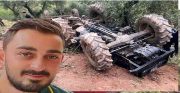 TRAKTÖR DEVRİLDİ 1 ÖLÜ 2 YARALI