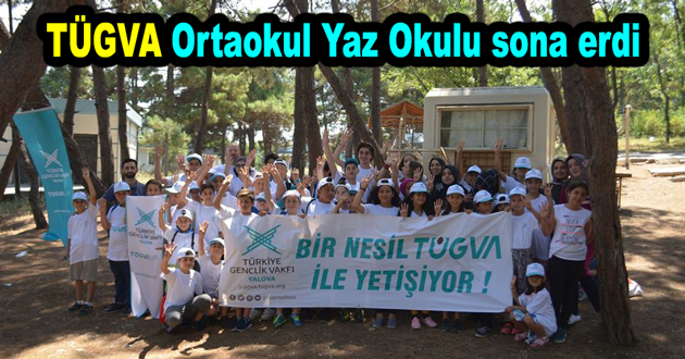 TÜGVA Ortaokul Yaz Okulu sona erdi